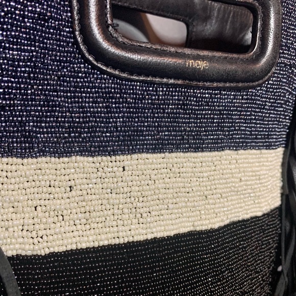 Maje PARIS Multicolored-Beaded Crossbody Bag - Picture 2 of 8